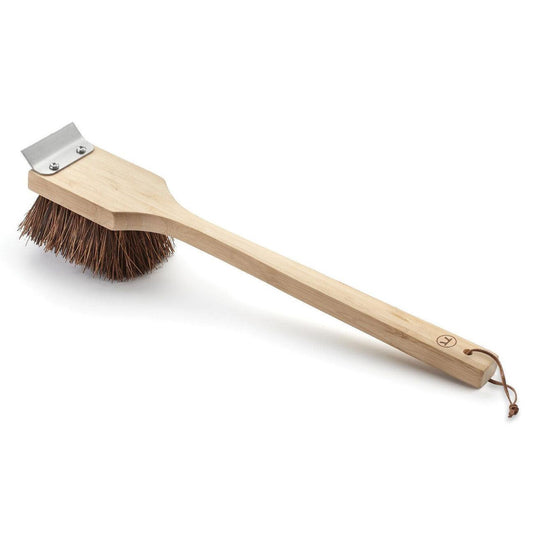 Outset Palmyra Bristle BBQ Grill Brush Outset Indigo Pool Patio BBQ