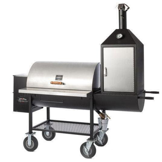 Pitts & Spitts Maverick 1250 w/ Upright Smokebox Pitts & Spitts Indigo Pool Patio BBQ