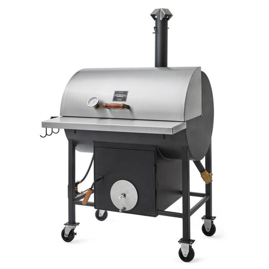 Pitts & Spitts Ultimate Combo Smoker Pit Pitts & Spitts Indigo Pool Patio BBQ