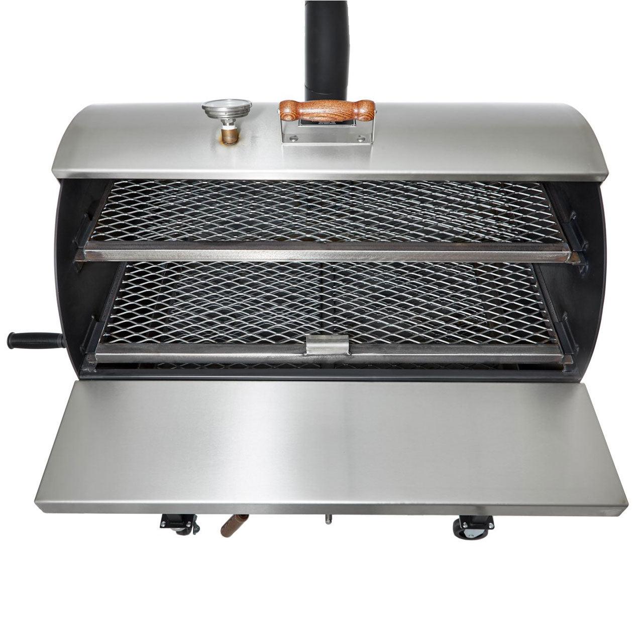 Pitts & Spitts Ultimate Combo Smoker Pit Pitts & Spitts Indigo Pool Patio BBQ