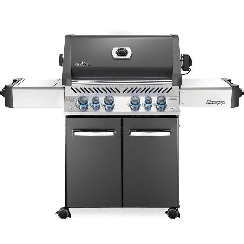 Napoleon Prestige 500 RSIB - Natural Gas - Grey Napoleon Indigo Pool Patio BBQ