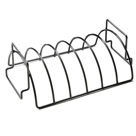 Reversible Roast and Rib Rack Non-Stick Outset Indigo Pool Patio BBQ