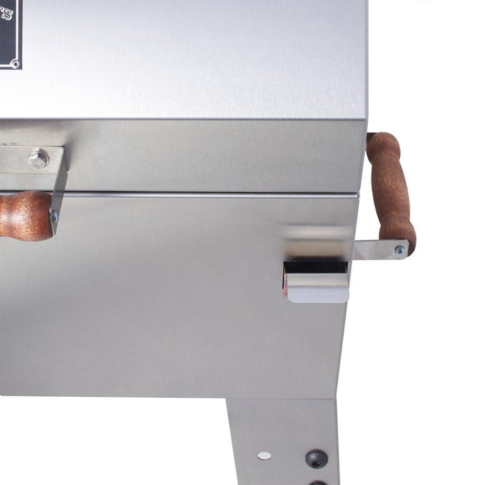 Pitts & Spitts Rendezvous Portable Travel Pellet Grill Pitts & Spitts Indigo Pool Patio BBQ