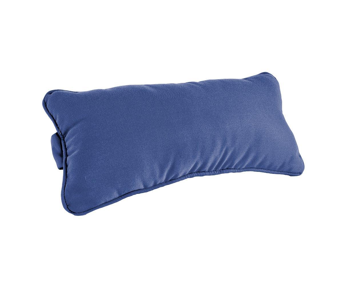 Ledge Lounger Signature Headrest Pillow Ledge Lounger Indigo Pool Patio BBQ