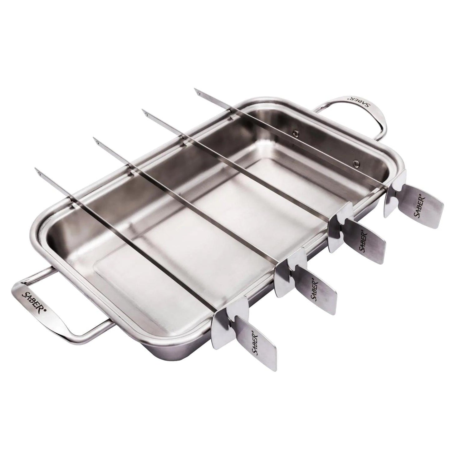 Saber EZ Grilling System Set Saber Grills Indigo Pool Patio BBQ