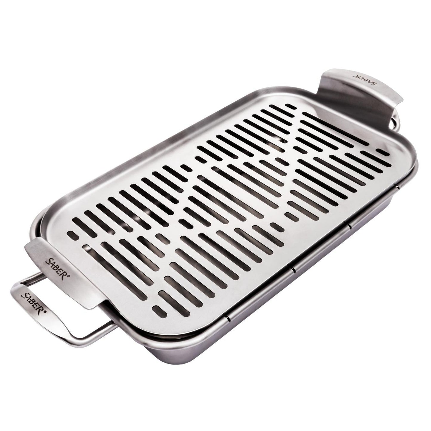 Saber EZ Grilling System Set Saber Grills Indigo Pool Patio BBQ