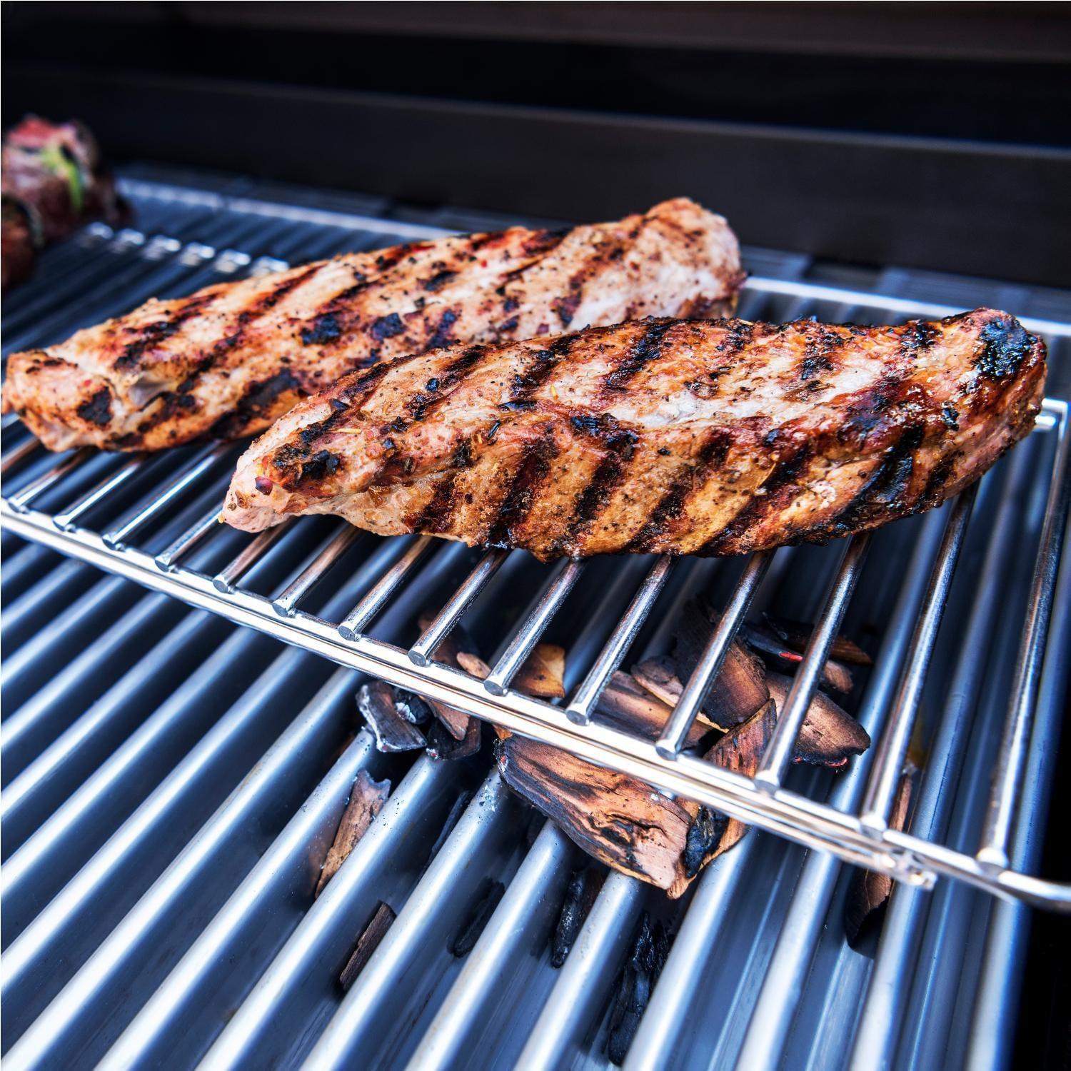Saber Elite 1500 3-Burner Infrared Gas Grill with Side Burner Saber Grills Indigo Pool Patio BBQ