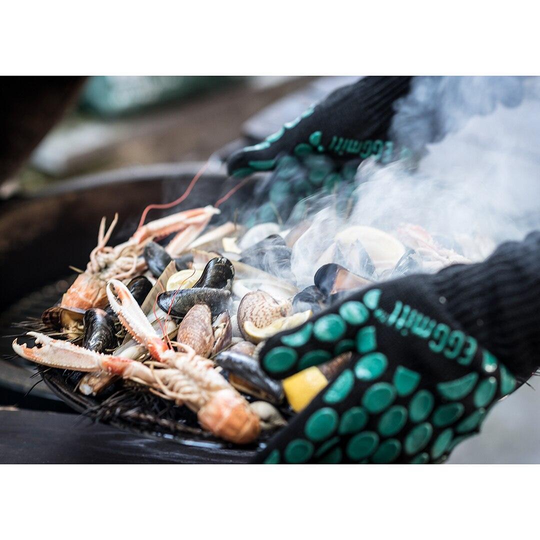 Big Green Egg EGGmitt BBQ Glove Big Green Egg Indigo Pool Patio BBQ
