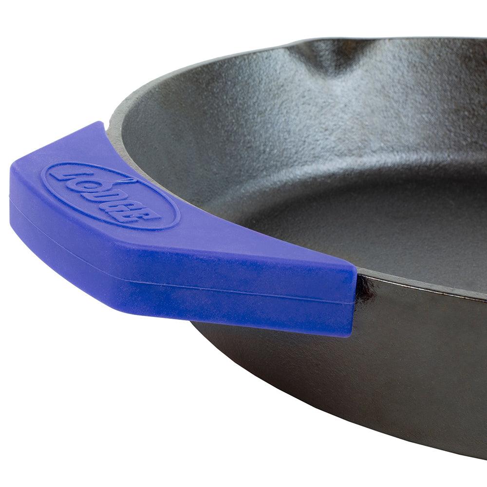 Lodge Silicone Assist Handle Holder Lodge Indigo Pool Patio BBQ