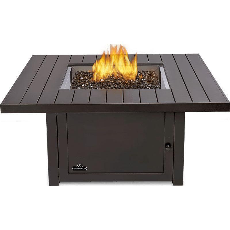 St. Tropez Square PatioFlame Table Napoleon Indigo Pool Patio BBQ