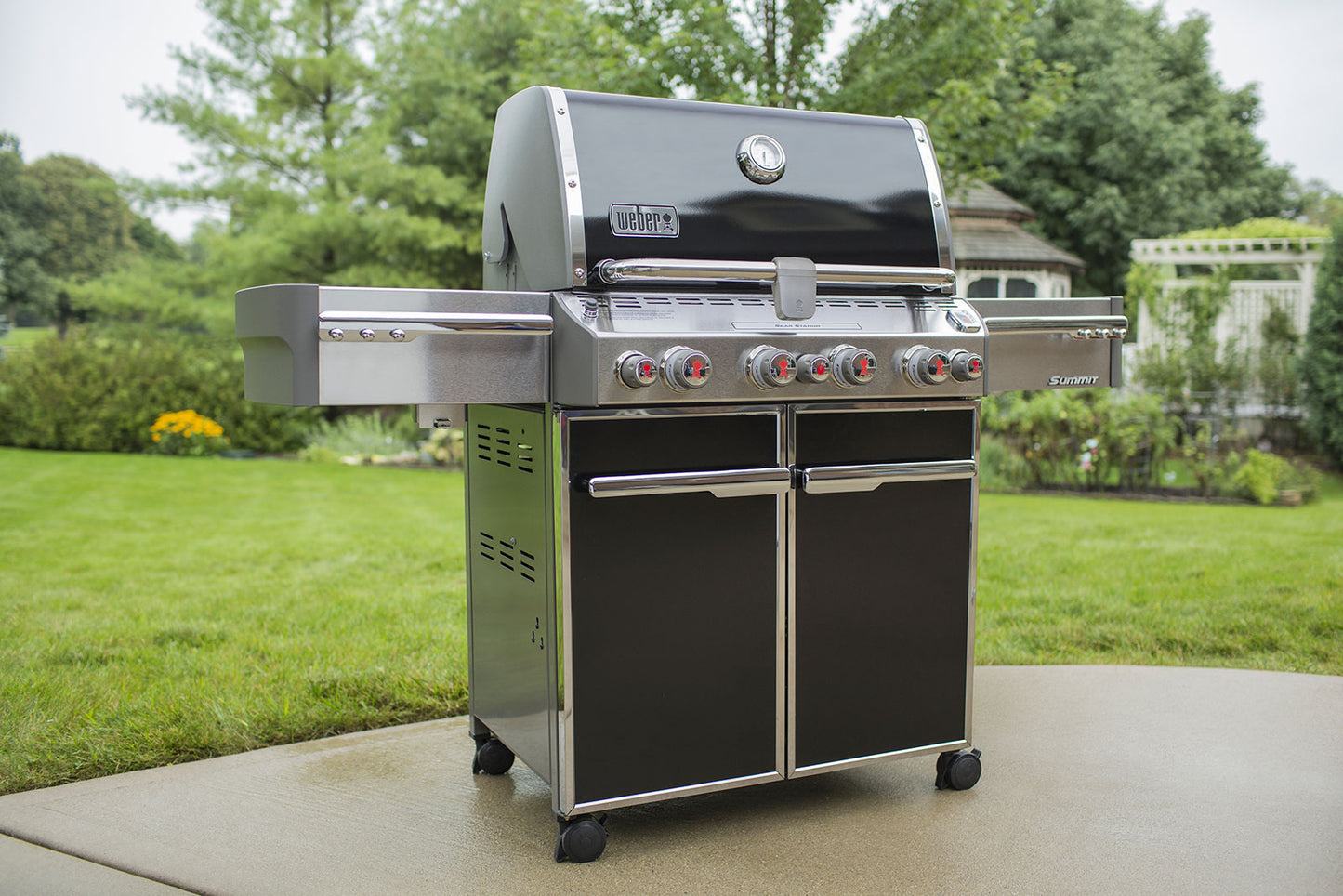 Weber Summit E-470 Weber Indigo Pool Patio BBQ