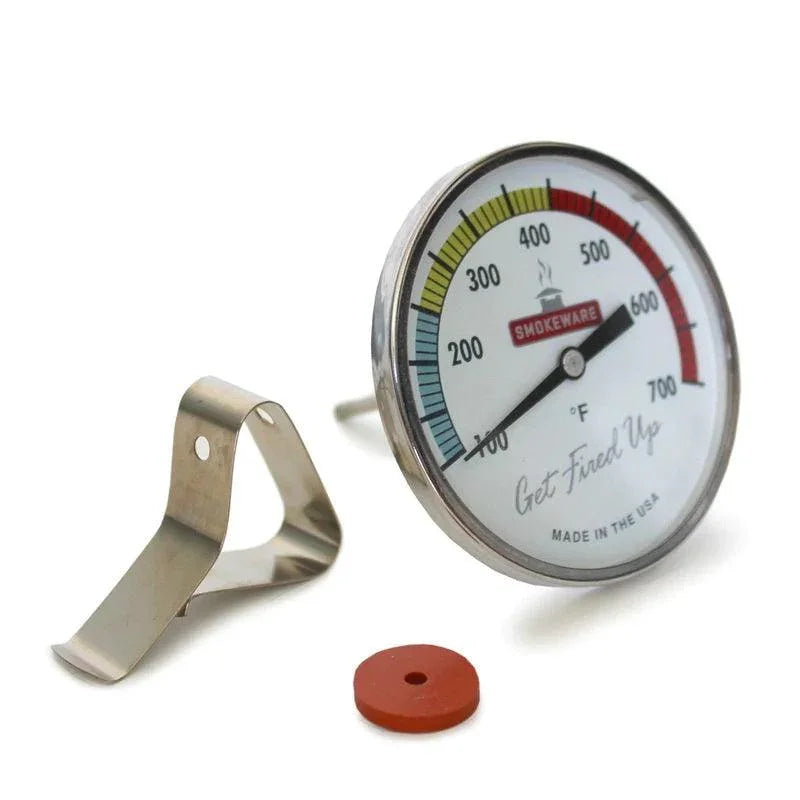 Multi-Color Temperature Gauge for Big Green Eggs Smokeware Indigo Pool Patio BBQ