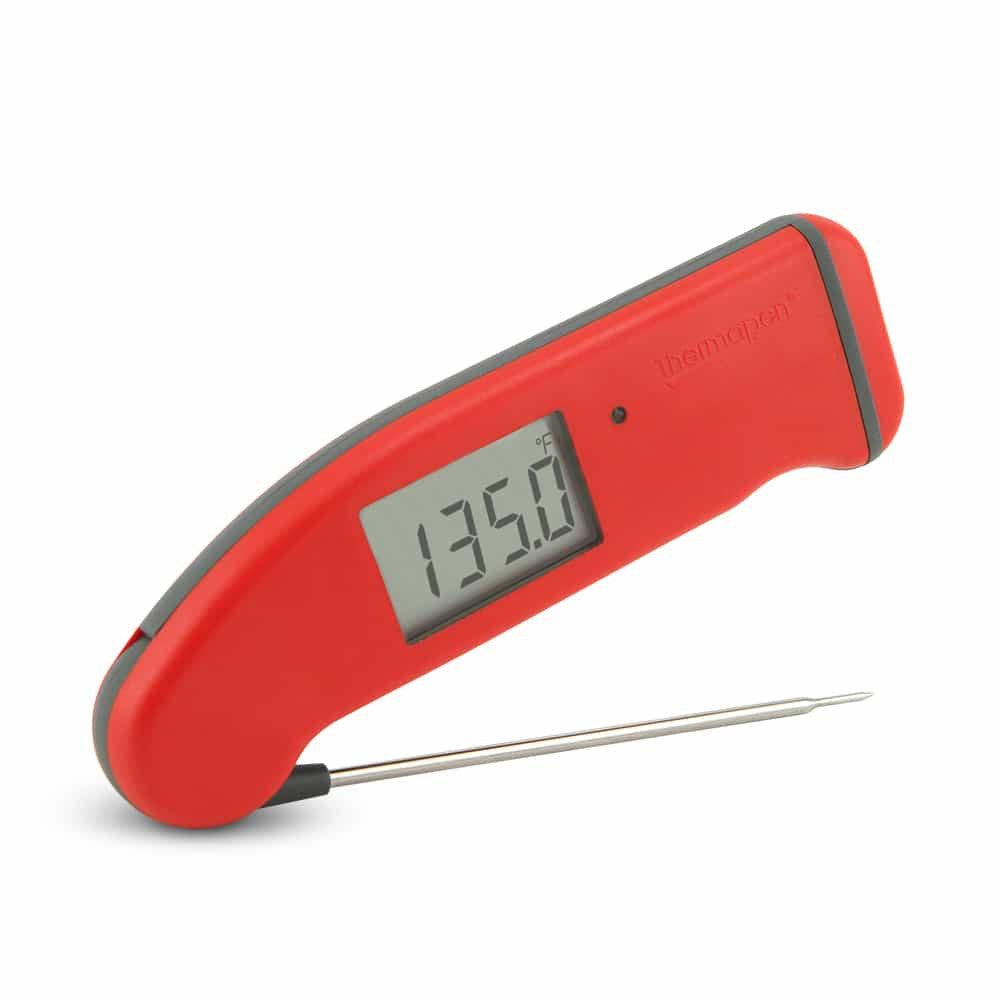 Thermapen One Thermometer ThermoWorks Indigo Pool Patio BBQ