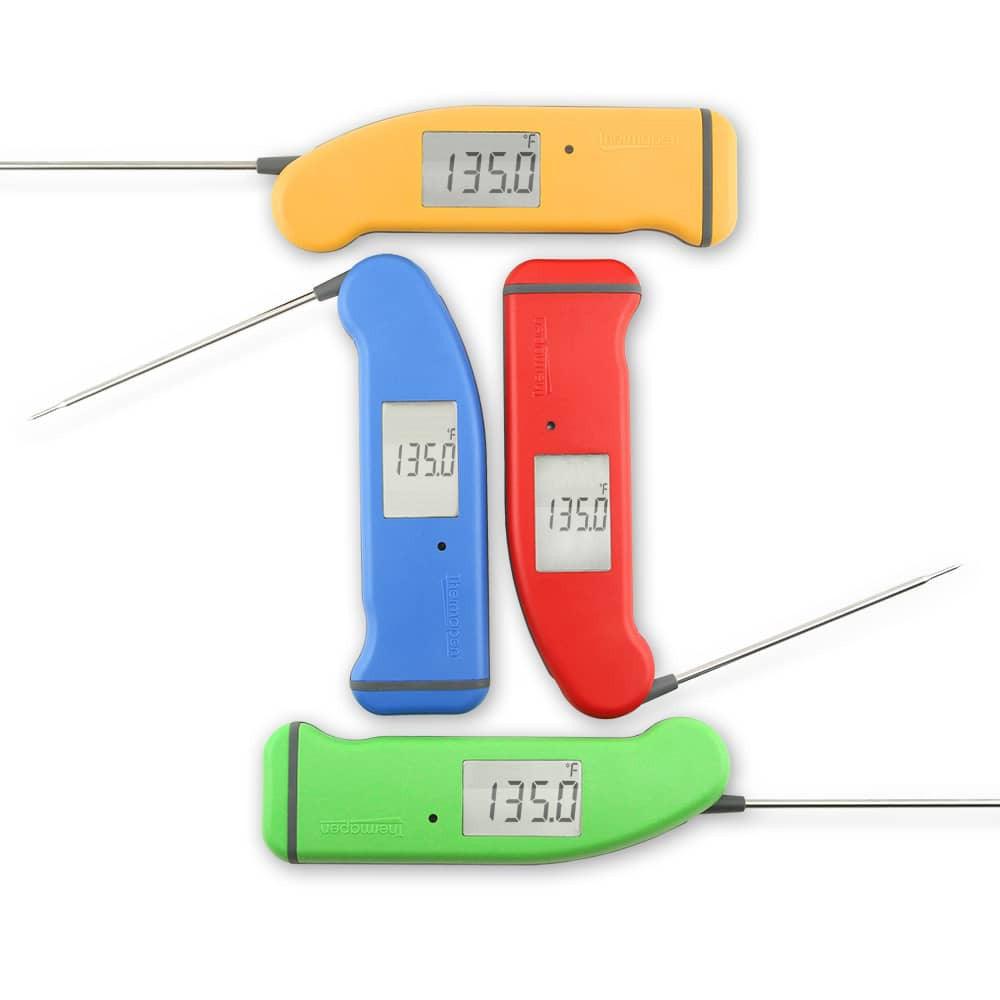 Thermapen One Thermometer ThermoWorks Indigo Pool Patio BBQ