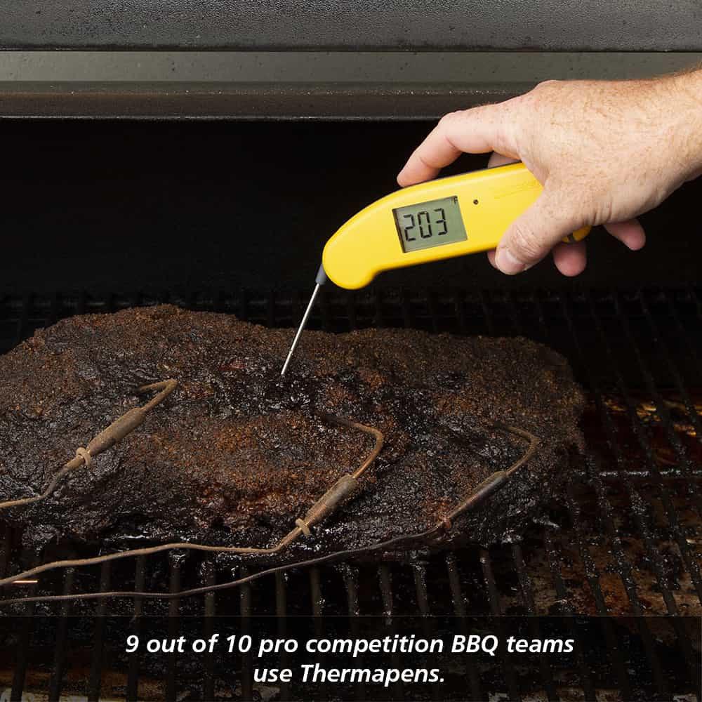 Thermapen One Thermometer ThermoWorks Indigo Pool Patio BBQ