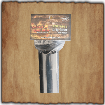 Smokin Brothers Reusable Drip Pan Liner - Medium Smokin Brothers Indigo Pool Patio BBQ