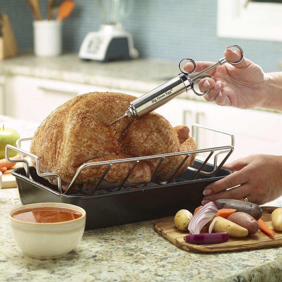 Big Green Egg Chef’s Flavor Injector Big Green Egg Indigo Pool Patio BBQ