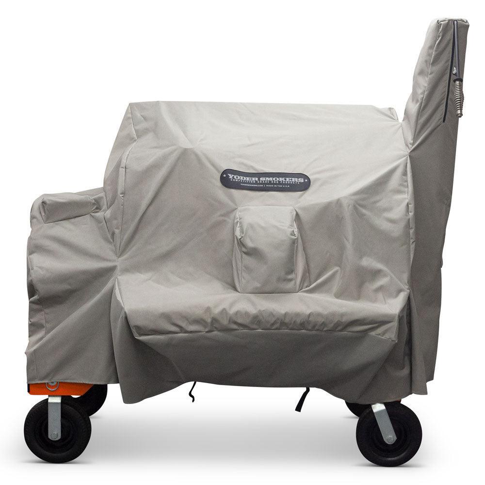Yoder YS1500s Fixed Stack Grill Cover Yoder Smokers Indigo Pool Patio BBQ