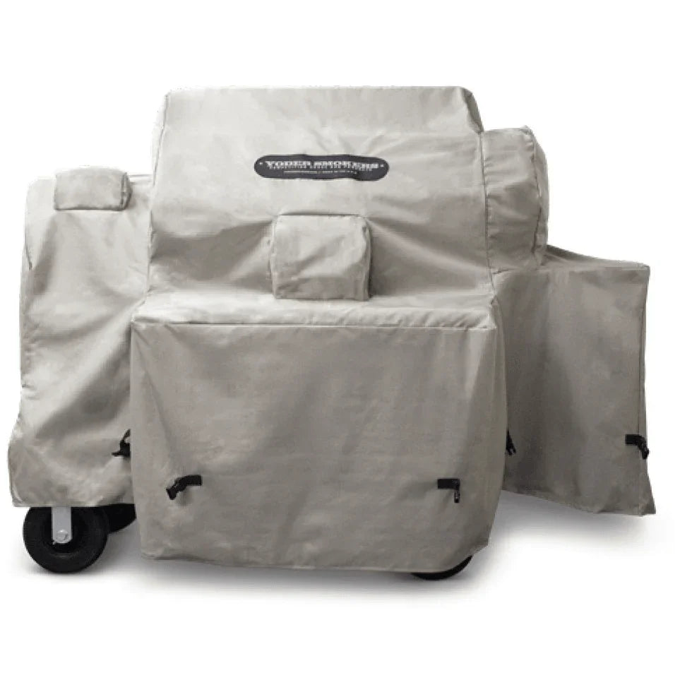 Yoder YS640 Competition Cart Grill Cover Yoder Smokers Indigo Pool Patio BBQ