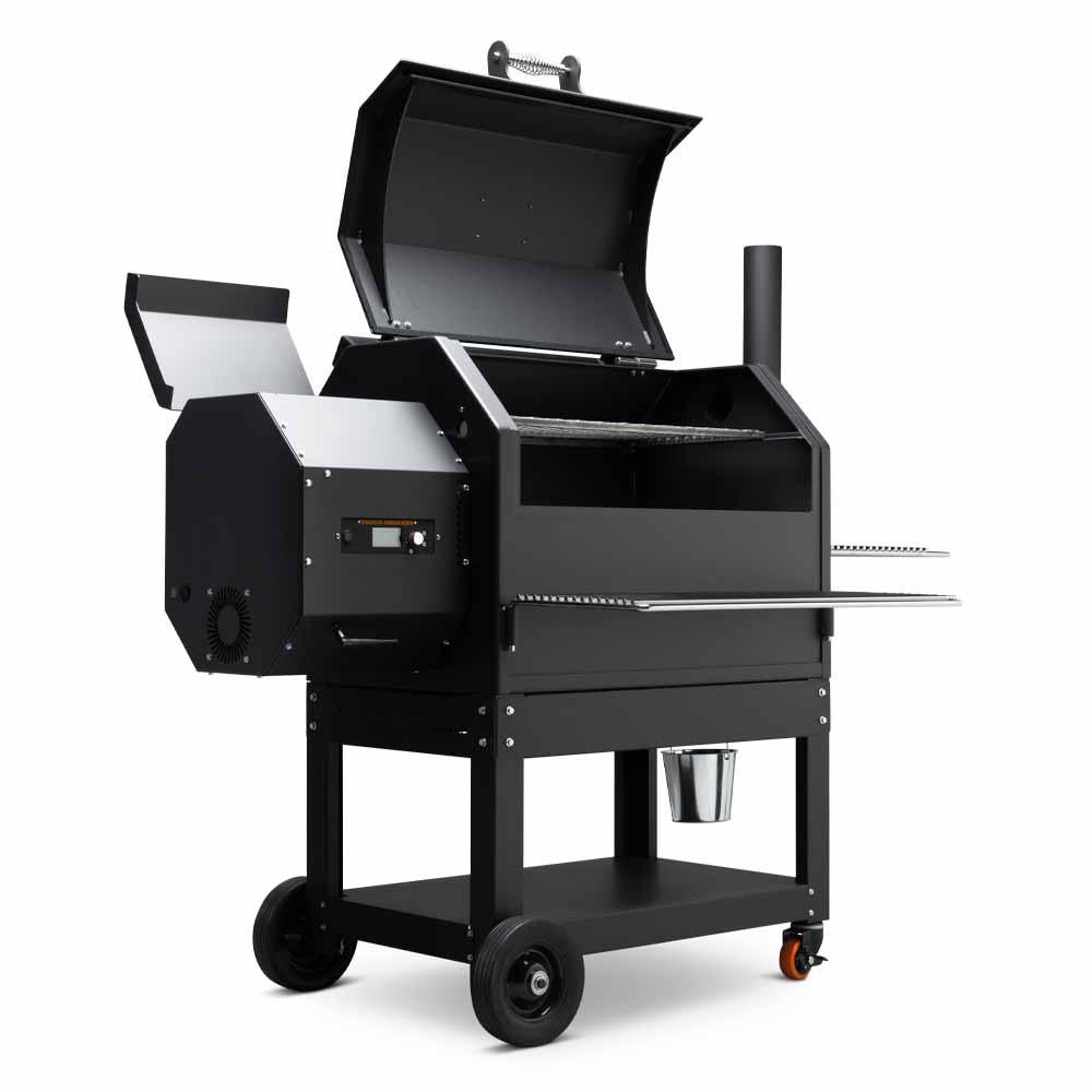 Yoder YS640S Pellet Grill Yoder Smokers Indigo Pool Patio BBQ