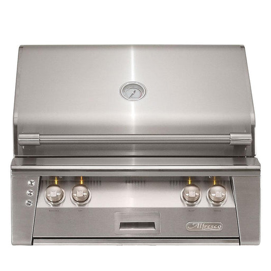 Alfresco 30" Grill with Sear Zone and Rotisserie Alfresco Indigo Pool Patio BBQ