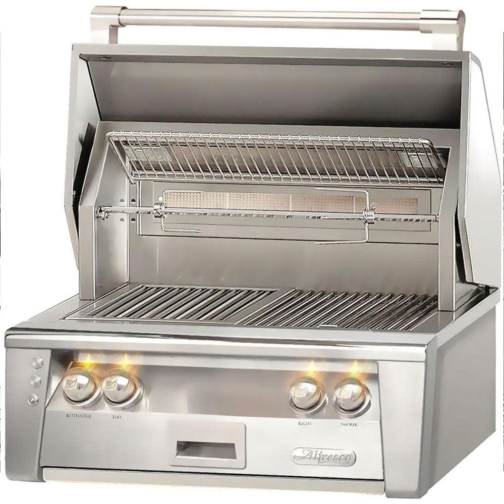 Alfresco 30" Grill with Sear Zone and Rotisserie Alfresco Indigo Pool Patio BBQ