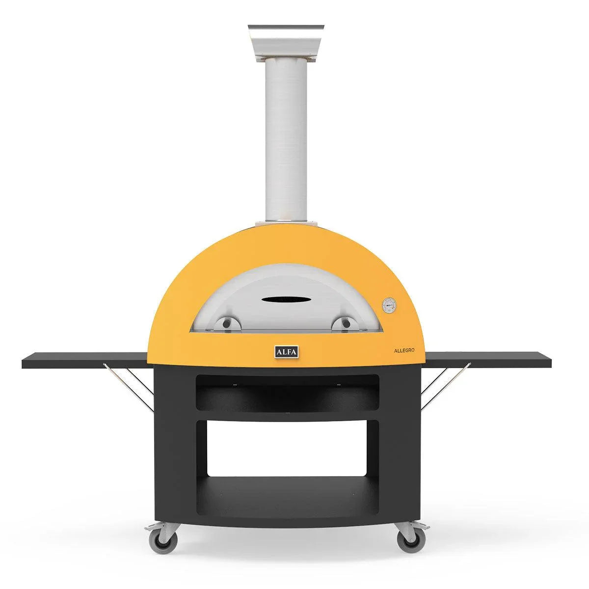 Alfa Allegro Pizza Oven with Base Alfa Indigo Pool Patio BBQ