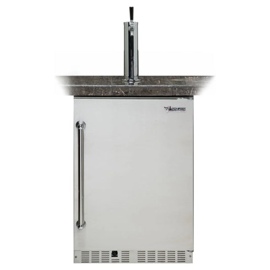 Twin Eagles 24" Outdoor Beer Keg Dispenser Twin Eagles Indigo Pool Patio BBQ
