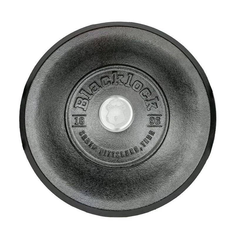 Lodge Blacklock Triple Seasoned 12" Cast Iron Lid Lodge Indigo Pool Patio BBQ
