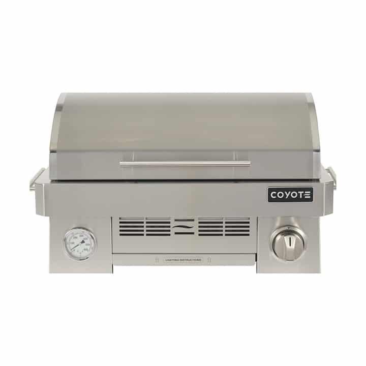 Coyote 25" Portable Grill Coyote Indigo Pool Patio BBQ