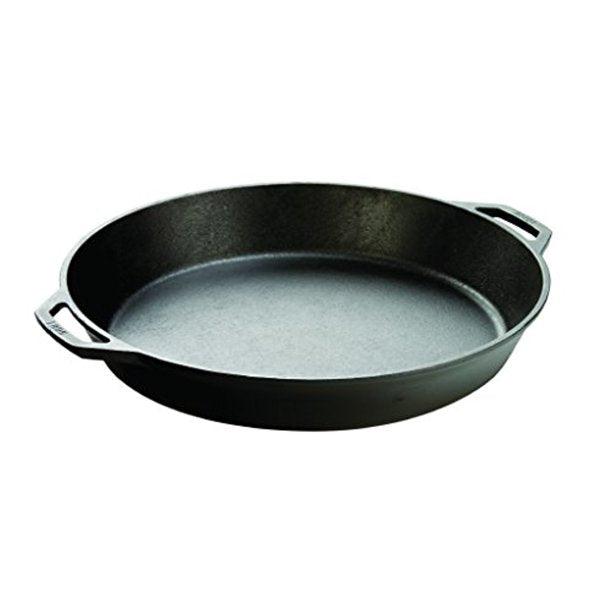 Lodge 17" Cast Iron Skillet Lodge Indigo Pool Patio BBQ