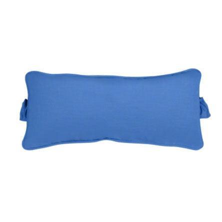 Ledge Lounger Signature Headrest Pillow Ledge Lounger Indigo Pool Patio BBQ