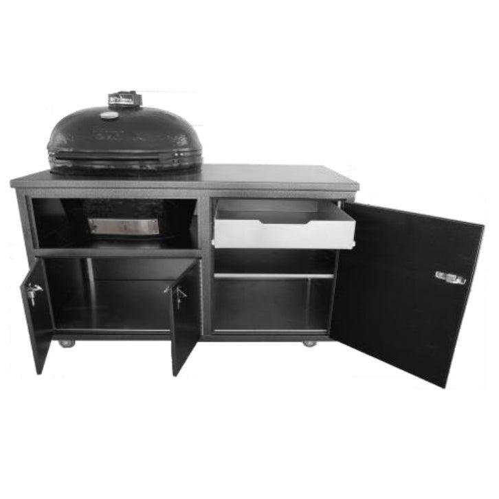Torch 54" X-Large Big Green Egg Cart Big Green Egg Indigo Pool Patio BBQ
