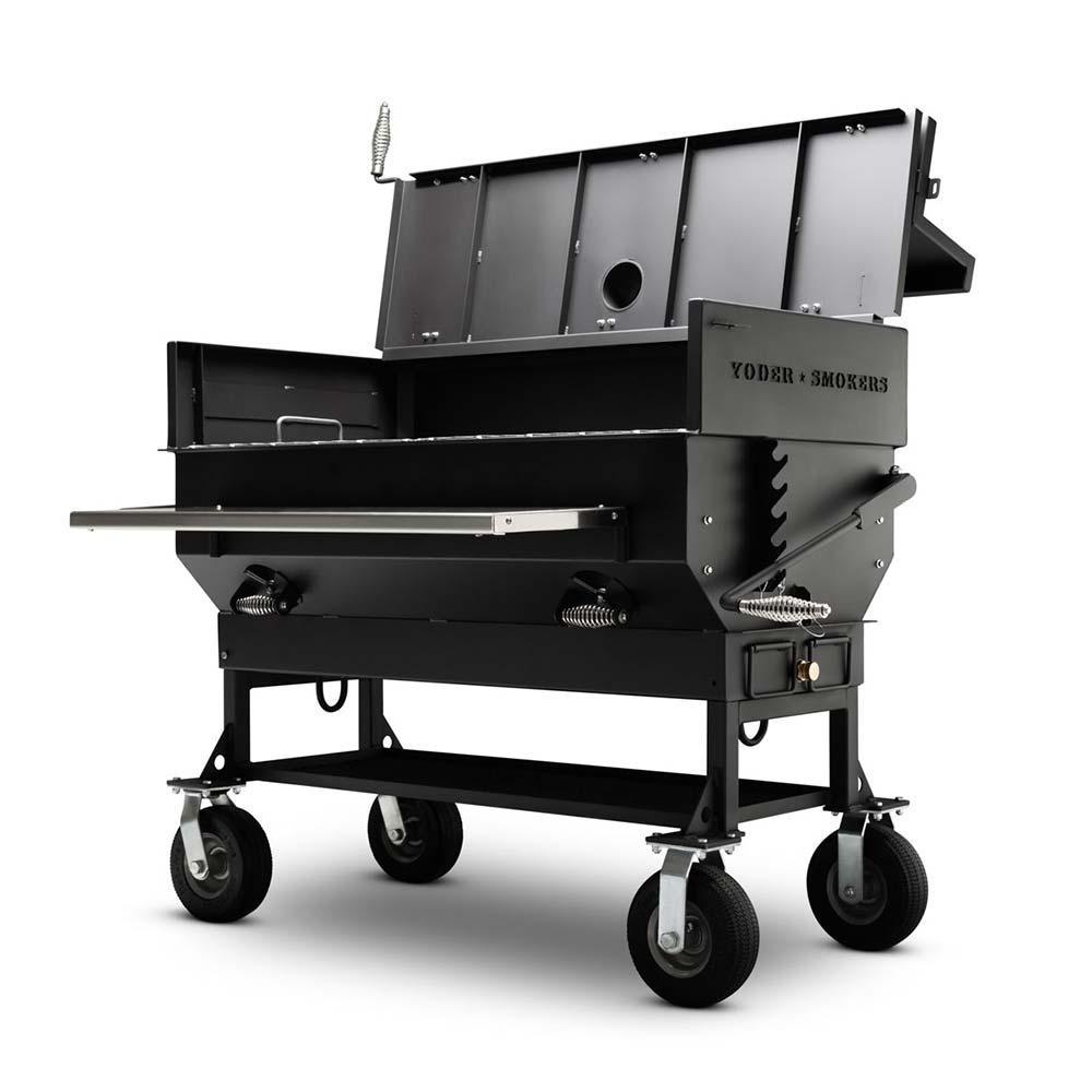 Yoder 24x48 Flat Top Grill Yoder Smokers Indigo Pool Patio BBQ