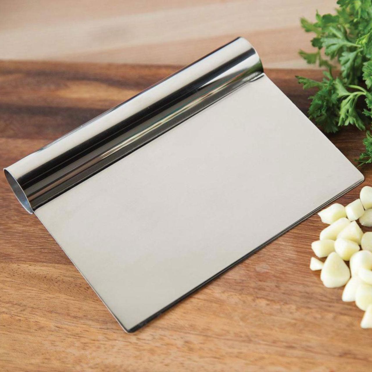 6" Stainless Steel Food Chopper / Scraper Outset Indigo Pool Patio BBQ