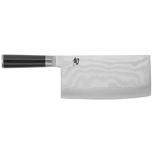 Shun Classic 7" Vegetable Cleaver Shun Indigo Pool Patio BBQ