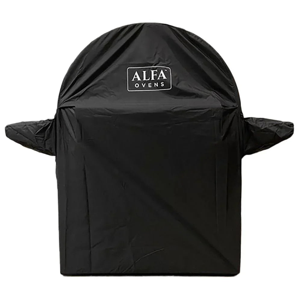 Alfa Pizza Oven Cover - 4 Pizze Pizza Oven with Base Alfa Indigo Pool Patio BBQ