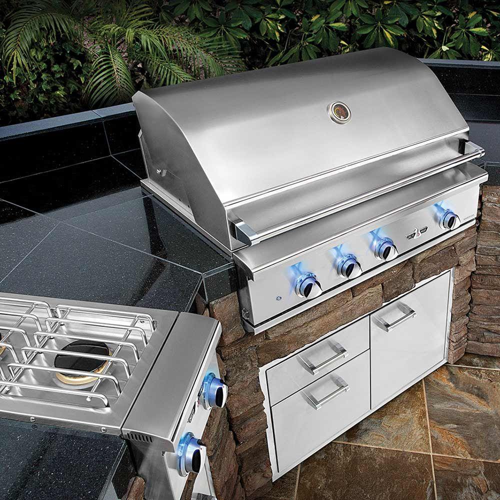 Delta Heat 32" Gas Grill Delta Heat Indigo Pool Patio BBQ