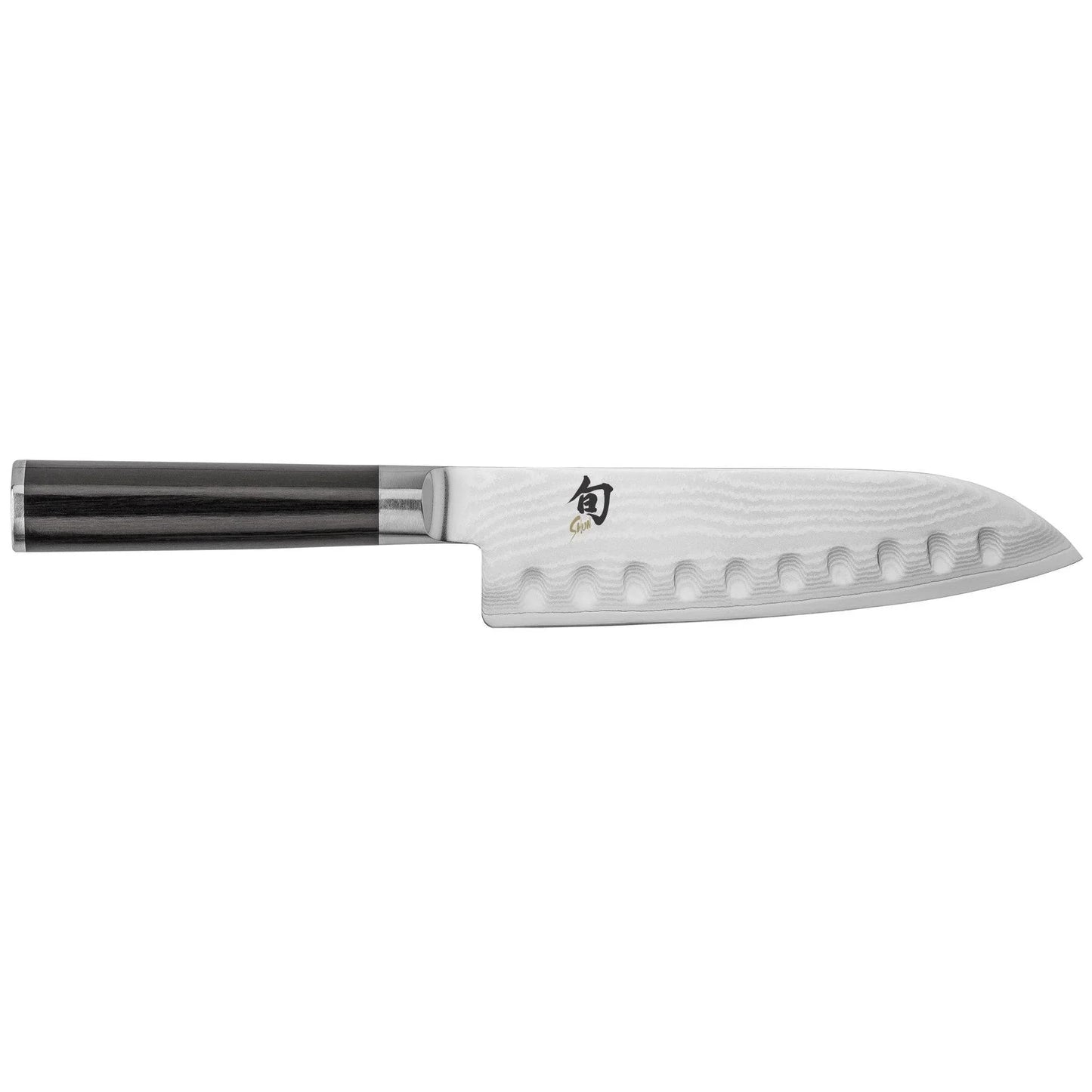Shun Classic Hollow Ground 7" Santoku Knife Shun Indigo Pool Patio BBQ