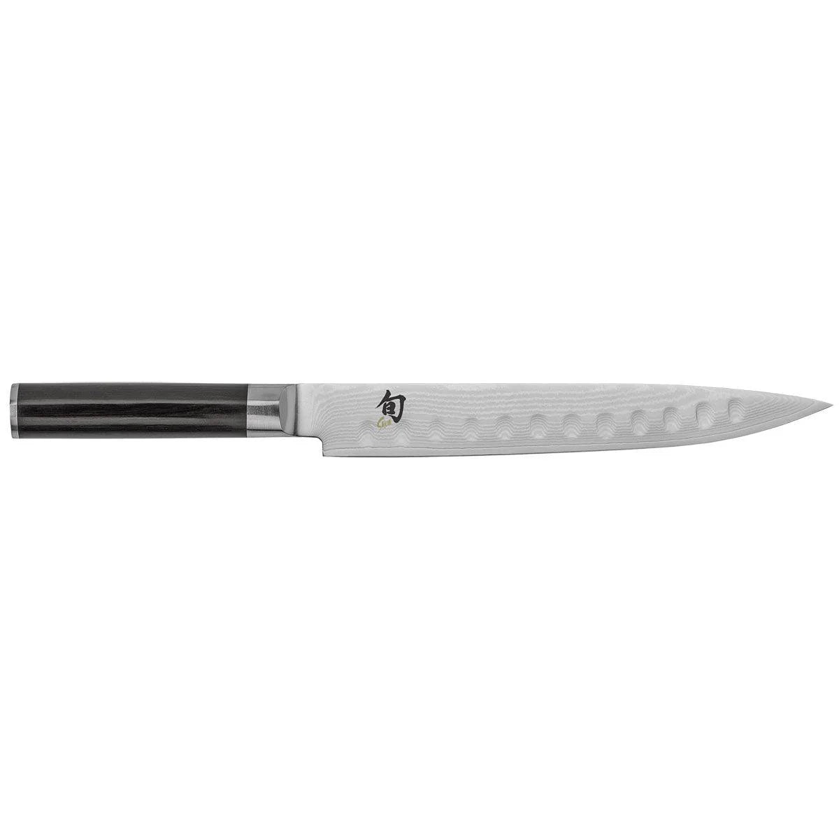 Shun Classic Hollow Ground 9" Slicing Knife Shun Indigo Pool Patio BBQ