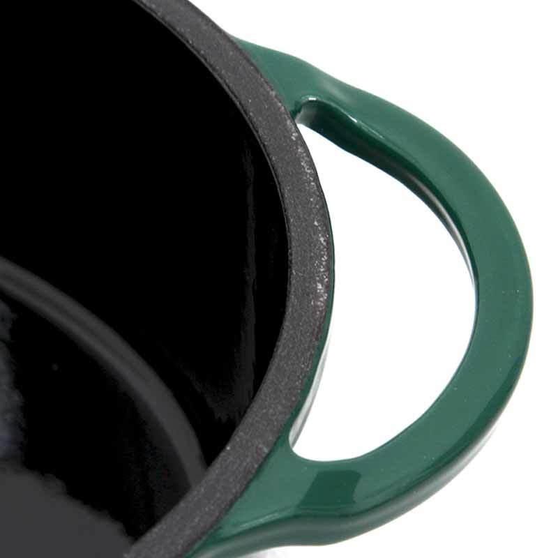 Big Green Egg Enameled Cast Iron Dutch Oven Big Green Egg Indigo Pool Patio BBQ