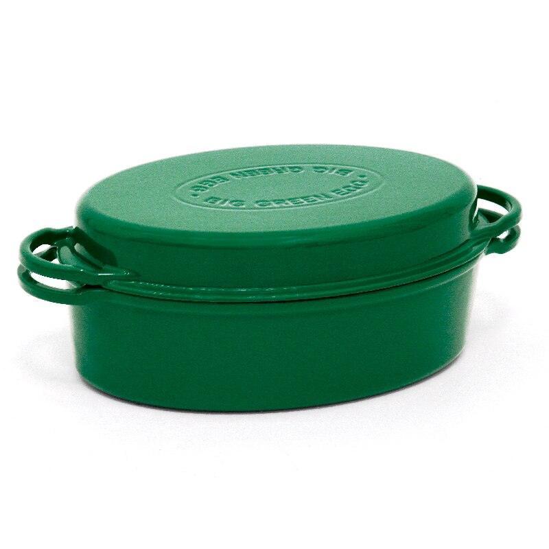 Big Green Egg Enameled Cast Iron Dutch Oven Big Green Egg Indigo Pool Patio BBQ