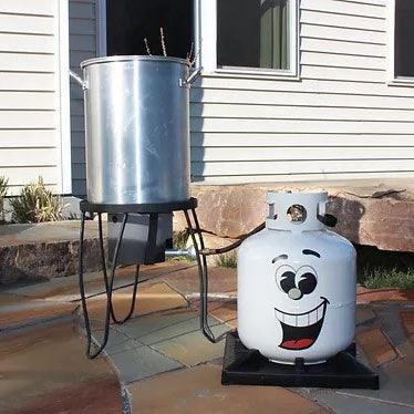EZGO Propane Stand KRAM Industries Indigo Pool Patio BBQ