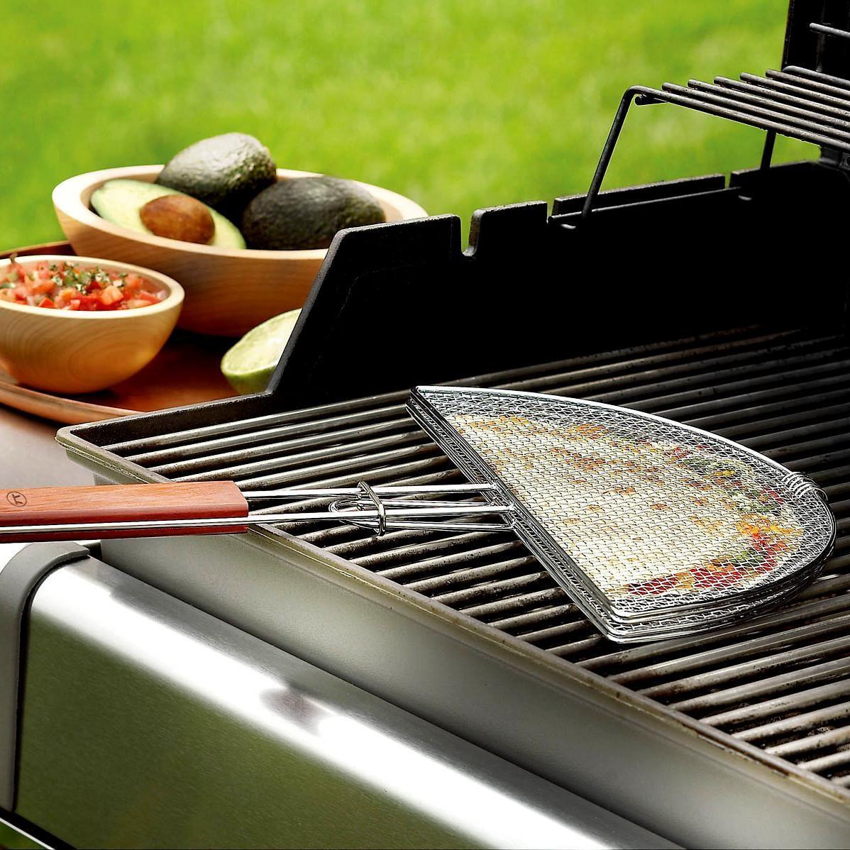 Outset Quesadilla Grill Basket Outset Indigo Pool Patio BBQ