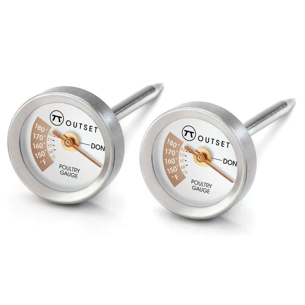 Outset Poultry Thermometers (Set of 2) Outset Indigo Pool Patio BBQ