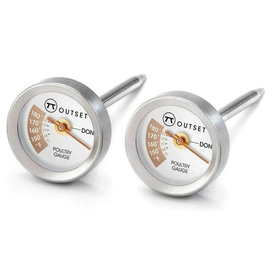 Outset Poultry Thermometers (Set of 2) Outset Indigo Pool Patio BBQ
