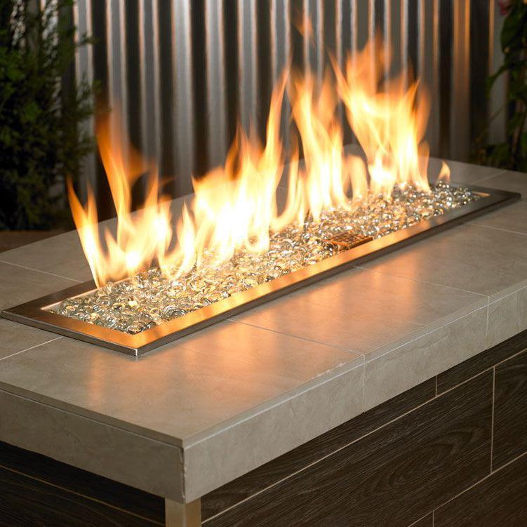 Glacier Ice Fire Beads American Fireglass Indigo Pool Patio BBQ