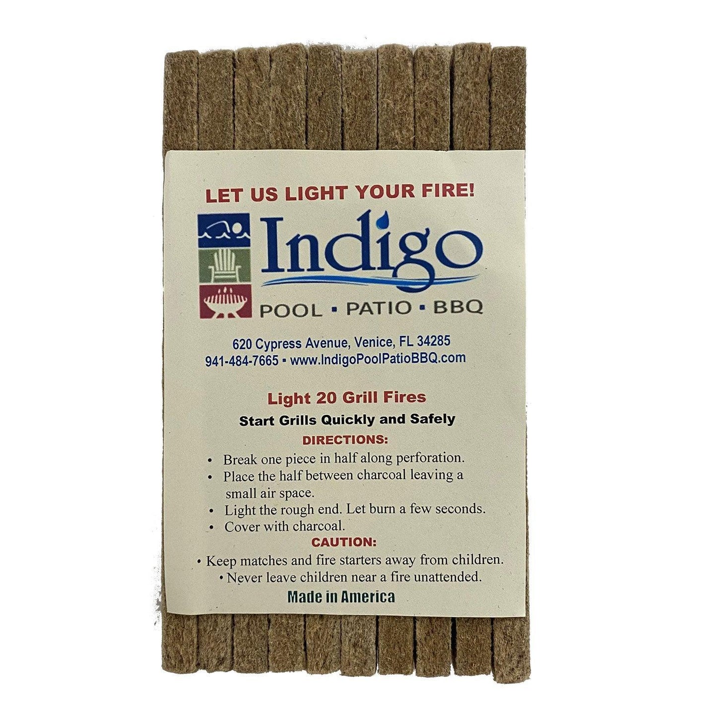Indigo Pool Patio BBQ Fire Starters Indigo Pool Patio BBQ Indigo Pool Patio BBQ