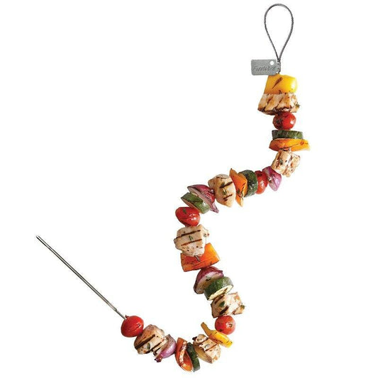 Big Green Egg Flexible Stainless Steel Skewers Big Green Egg Indigo Pool Patio BBQ