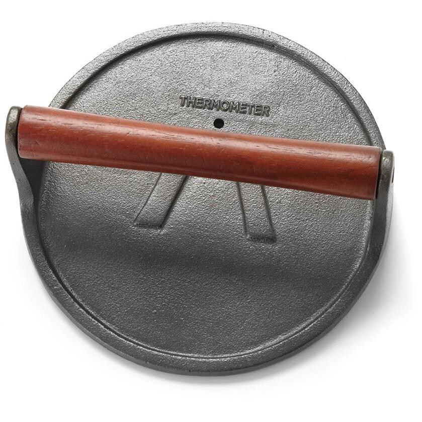 Round 8" Grill Press Outset Indigo Pool Patio BBQ
